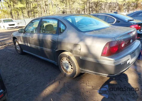 2003 Chevrolet Impala from USA, damaged, VIN 2G1WF52E339437511